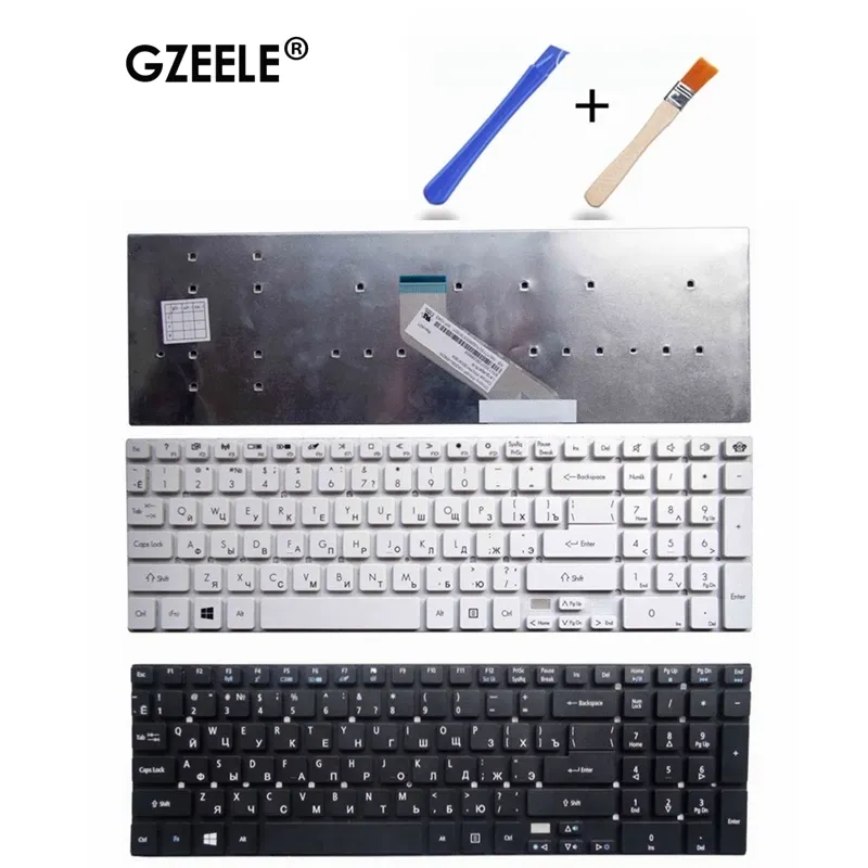 Taskey RU Nuova tastiera per laptop russa per Acer Aspire V3571G V3771G V3571 5755G 5755 V3771 V3551G V3551 5830TG MP10K333SU6981