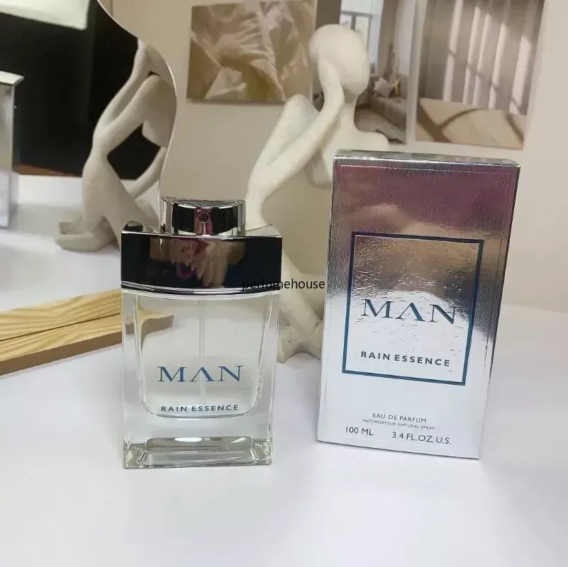 Merk man parfum regen essentie glaciale essentie geur 100 ml man parfums langdurige geur parfum geuren edp gentleman spray cologne 3.4oz ds snelle verzending