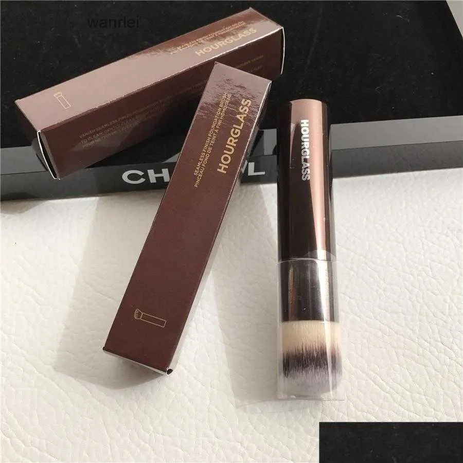 Makeup Brushes Vanish Seamless Finish Borste Virtual Skin Perfekt - Mjukt tätt hår för BB Cream Liquid Cosmetics Blender Dhobd