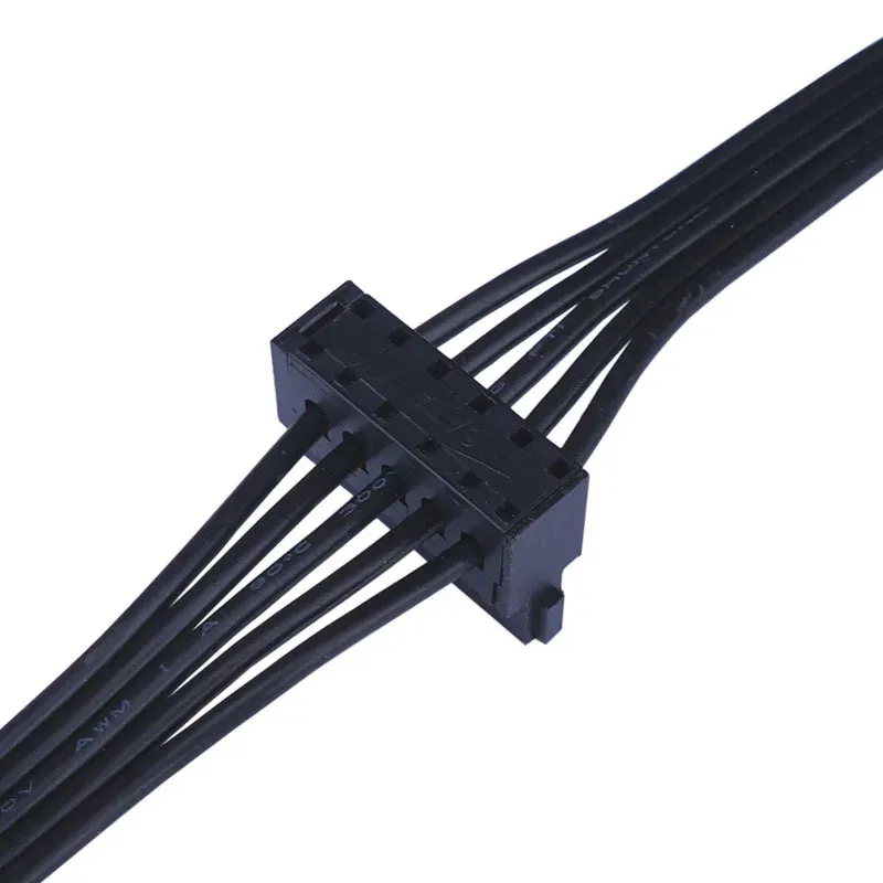 2024 45 -см кабель мини -6 -контактный. Поворот 2 -й питания SATA для интерфейса основной платы Lenovo Small от 6PIN до двух SATA SSD питания кабеля кабеля
