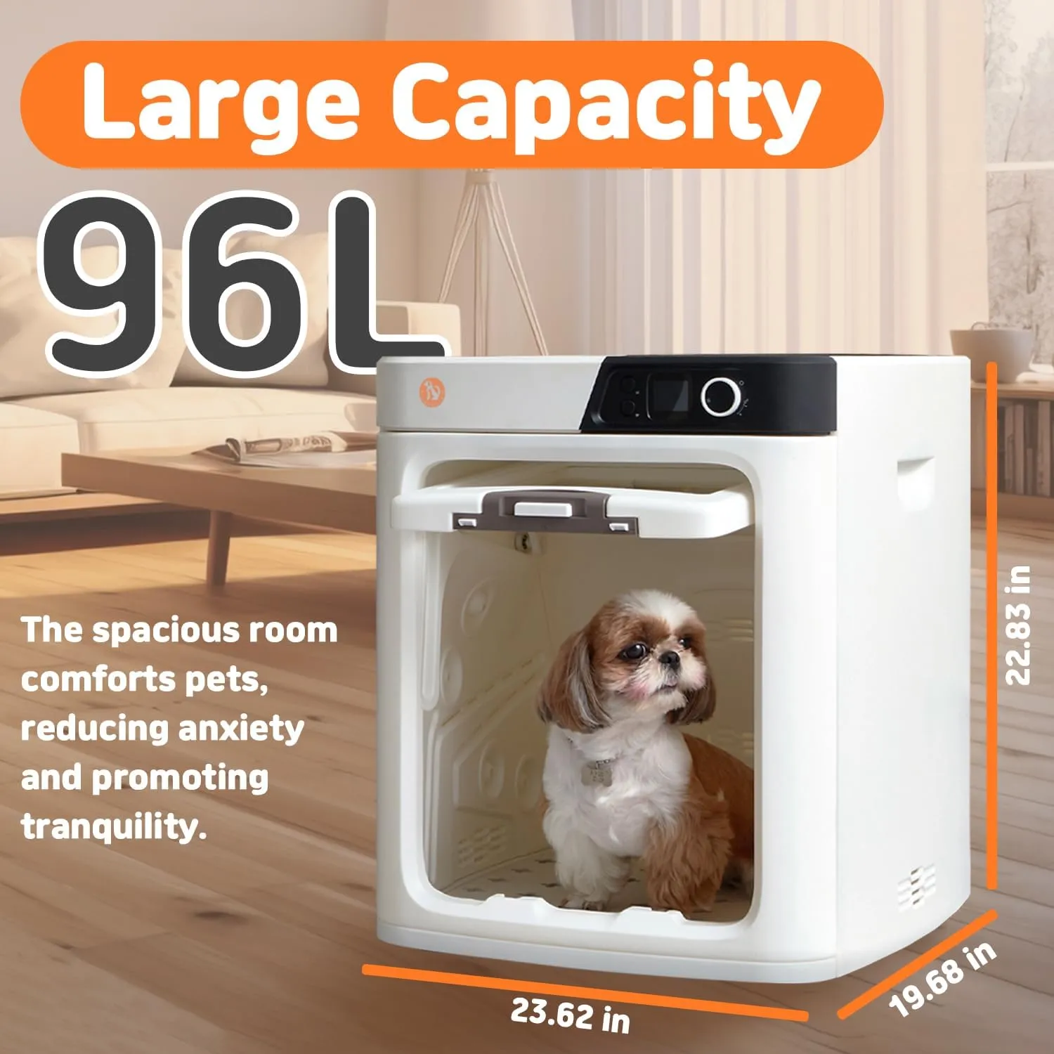 CARESYS Smart Premium Large 154L Capacity Pet Dryer Box CP 3000