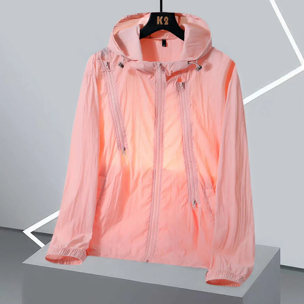 Nowa ochrona przed promieniowaniem UV Outdoor Hooded Wysokiej jakości odzież przeciwsłoneczna dla mężczyzn S M XL Women S rozmiar X