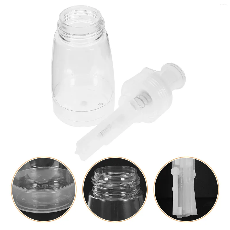 Förvaringsflaskor Powder Spray Bottle Talcum Holder Travel Case Pet Makeup Container Loose