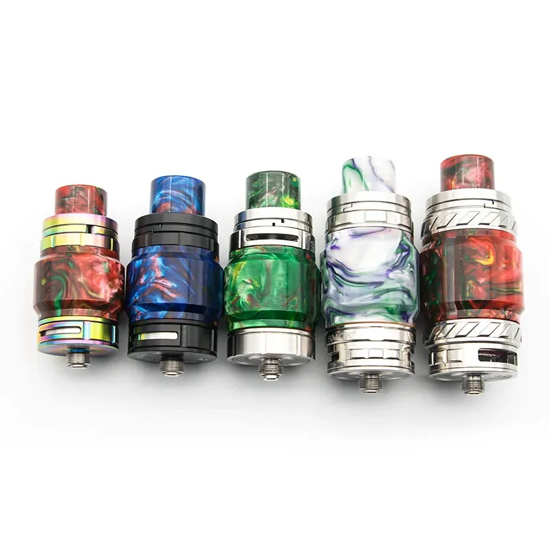 9Style Replacement Harts Kit Fat Förläng expansionsbelagan med hartsrörskåpor och droppspets för TFV8 Big Baby X Prince Reload CP RTA ZZ