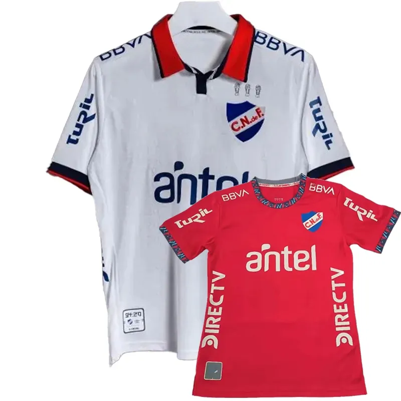 2023 2024 2025 Uruguay Club Nacional Soccer Jerseys Carneiro Galeano Antoni Pereyra Castro Baez Bentancourt Ebere Home Away 24 25 Kit de football de chemise