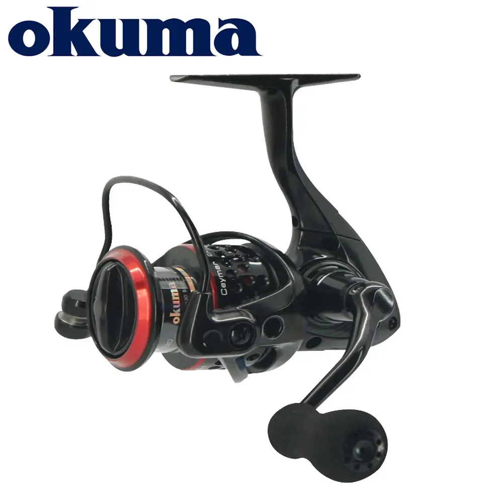 アクセサリーOkuma Ceymar SpinningReel 7+1BB Max 15kg Power Ultimate Smoothness Fishing Fishing Reel腐食耐性グラファイトボディフィッシングリール