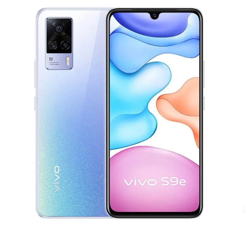 VIVO S9E 5G CPU Smartphone CPU MediaTek Tianji 820 6.44 pulgadas Pantalla 64MP Cámara 4100MAH 33W Carga del sistema de Google Android Usado Teléfono