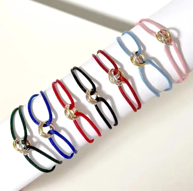 Mens designer classics bracelet womens red string bracelet Fashion Stainless Steel woman waterproof colorfast metal bracelet man outdoors engagement jewelry