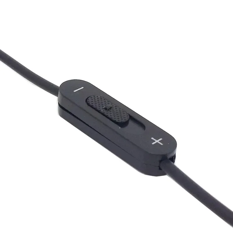 Jack -stop -oortelefoon spliter met aparte volumeregeling, 3,5 mm kabel audio stereo y splitter, 3,5 mm mannelijk tot 2 poorten 3,5 mm aansluiting