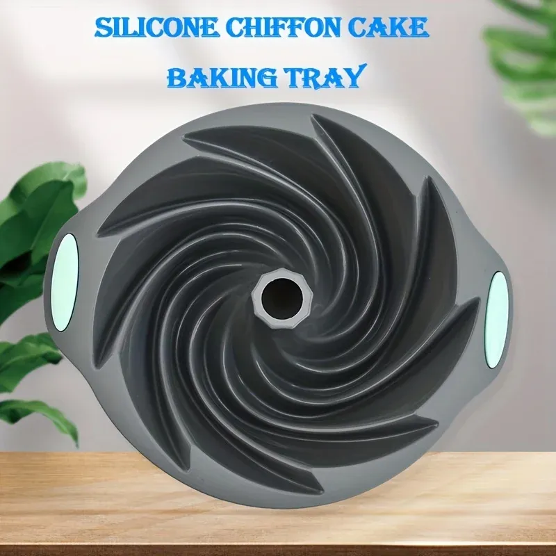 Formen große Spiralform Silikonkuchenpfanne Moule