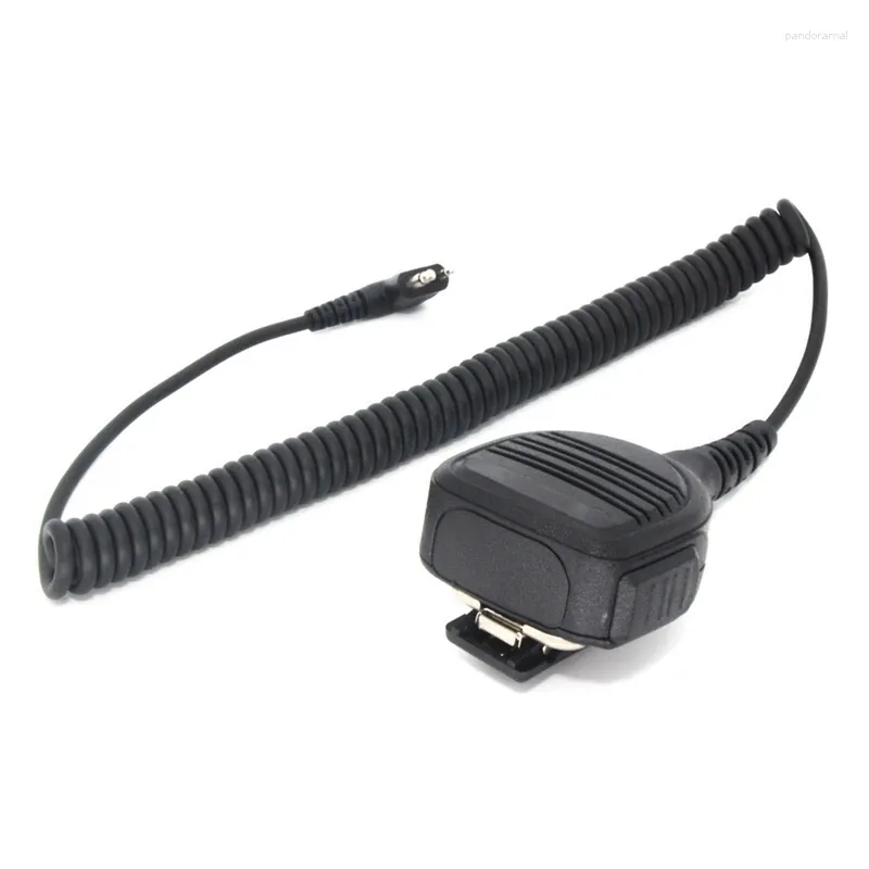 Mikrofony PMMN4013A Rainproof 2 -Pin Remote Głośnik Mikrofon mikrofonowy Paccesories dla Motorola PMR446 PR400