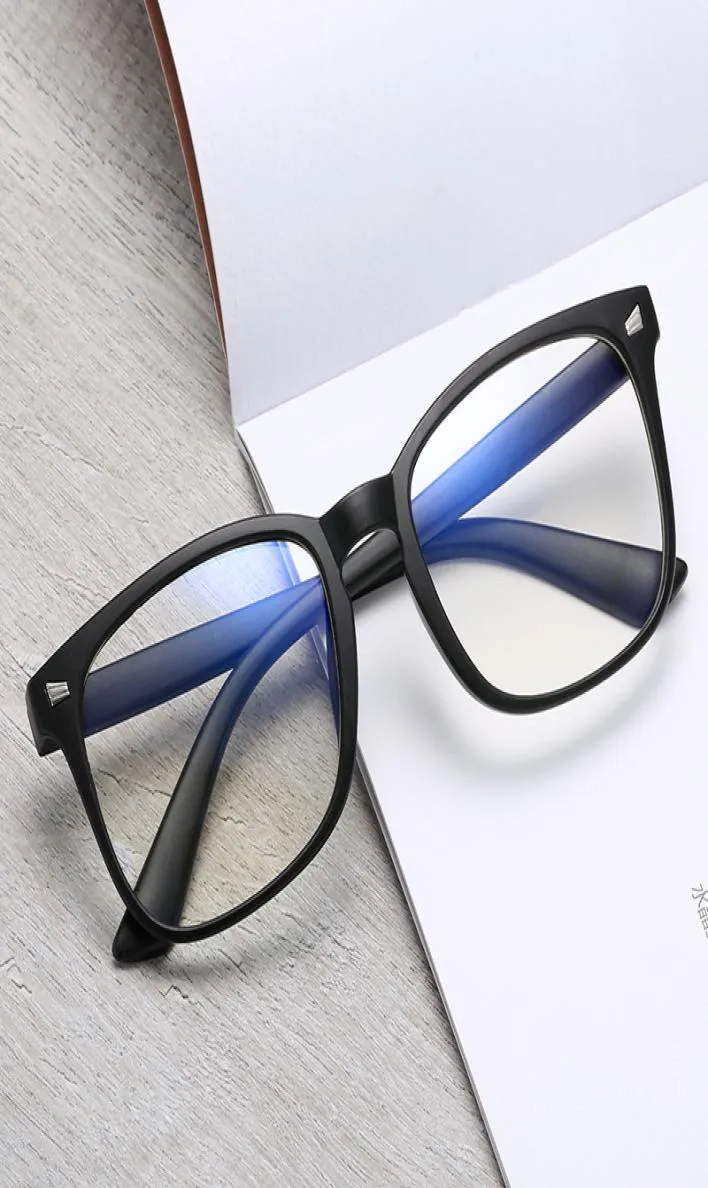 Rays anti-bleu verres d'ordinateur hommes Blue Light Rebating Gaming Lunes For Computer Protection Eye Retro Spectacles Women2277734