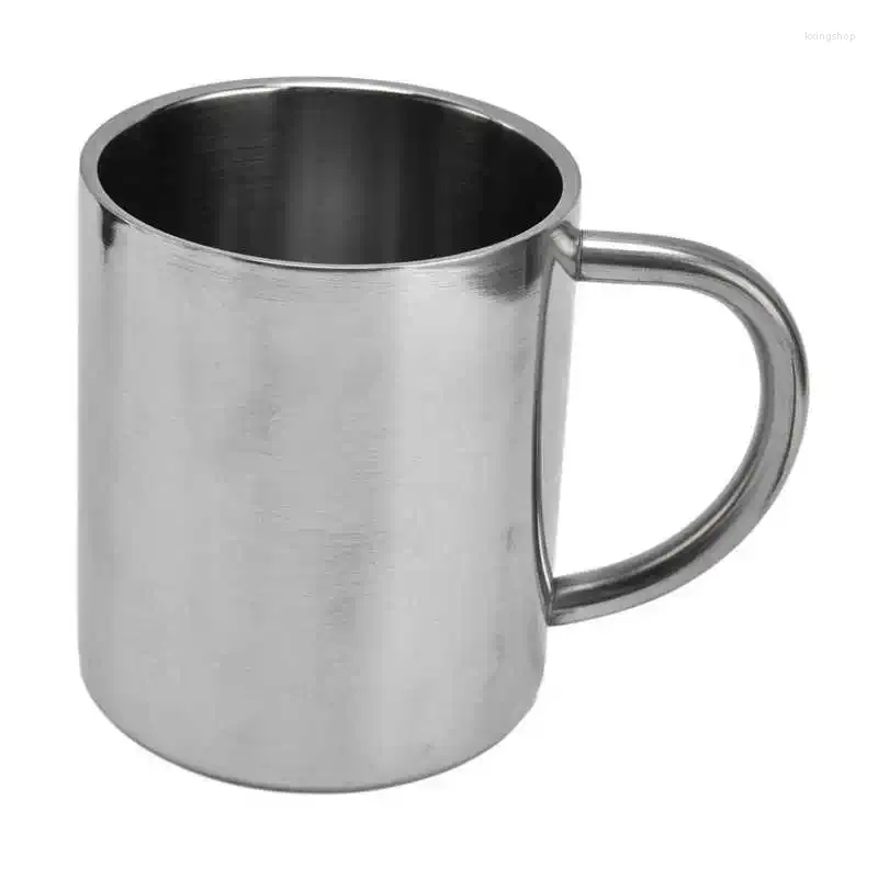 Mugs Coffee Mirror Bière Tasse pour la maison Camping Outdoor Office Office