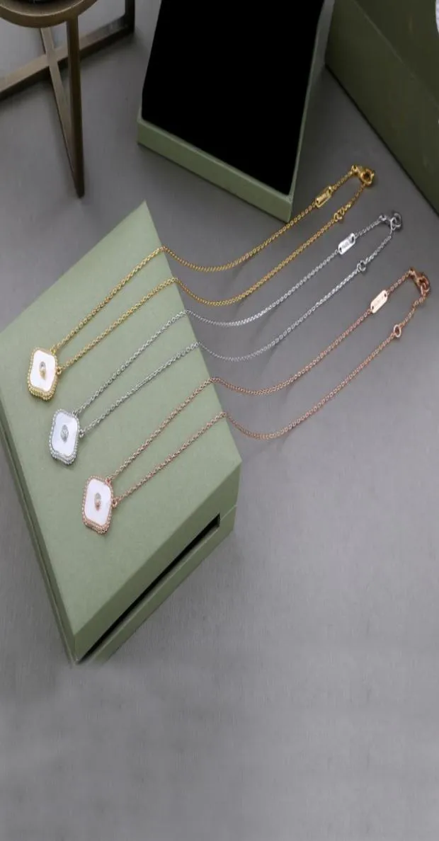 Collier de chaîne de bijoux en or collier de luxe Colliers de trèfle
