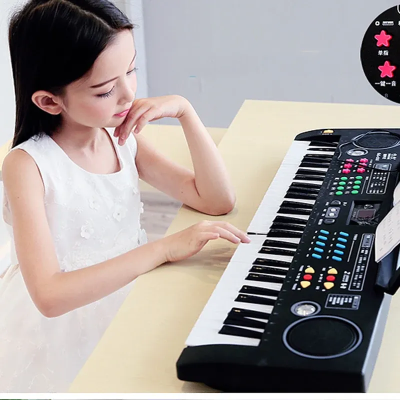 キーボードMIDIキーボードフレキシブルピアノ子供プロフェッショナルエレクトロニックオタマトンピアノ持続可能なメロディックテクラド楽器