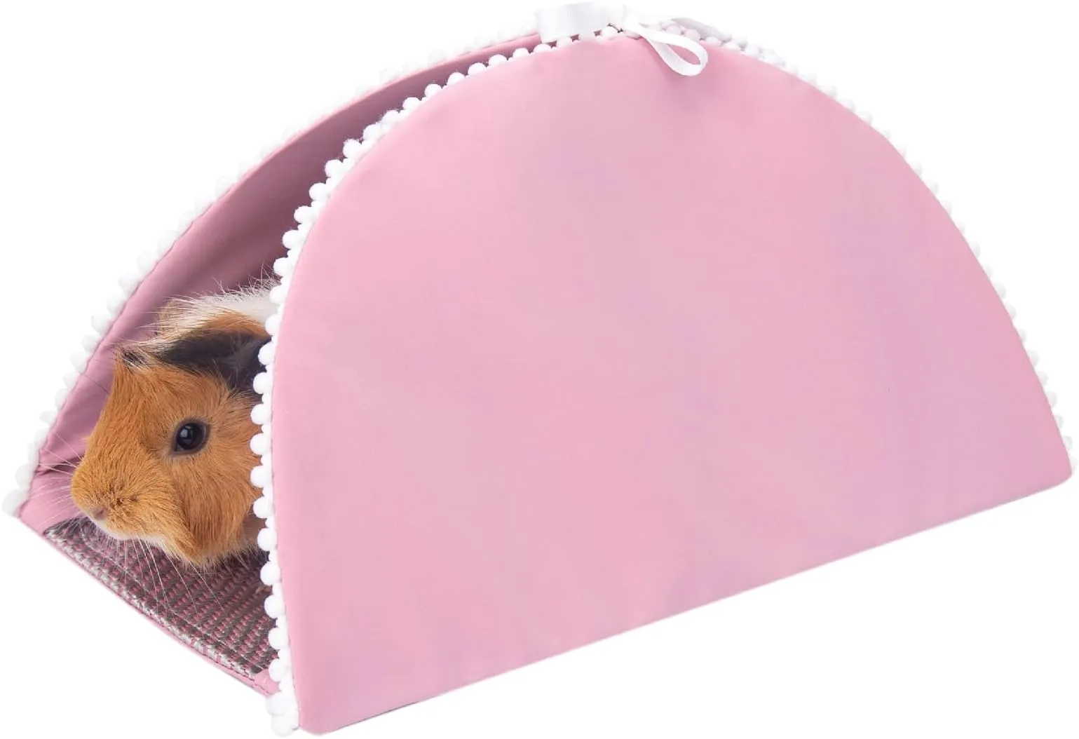 Cozy Tunnel Hideaway with Cooling Mat - Perfect for Guinea Pigs ...