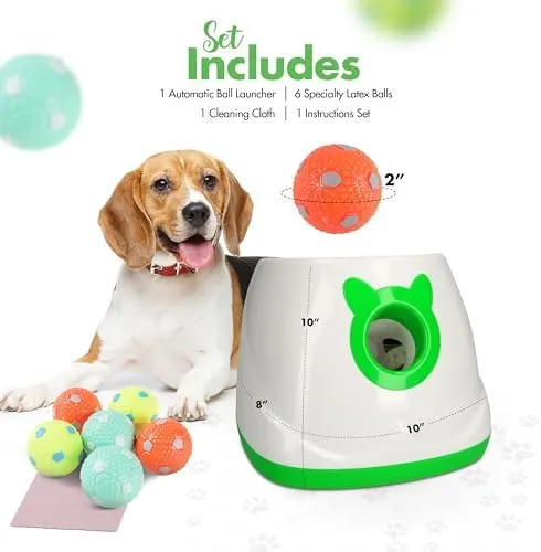 Ball Throwing Machine For Dogs Automatic Ball Thrower For Dogs