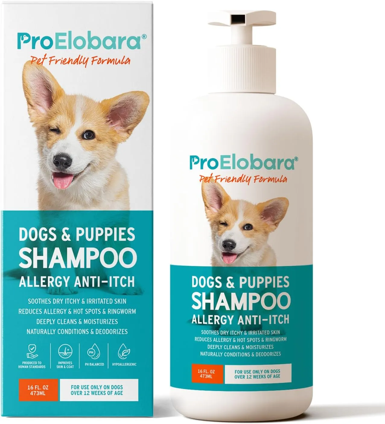 Deodorizing Anti Itch Shampoo for Dogs Soothes Itchy Skin