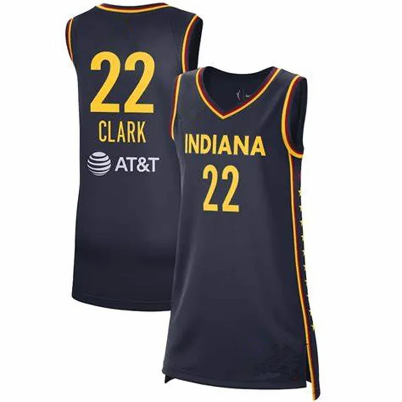 22 Caitlin Clark Indiana Fever Unisex 2024 Dratr Rebel Editon Vicrory Joueur Red Black Multi Jersey