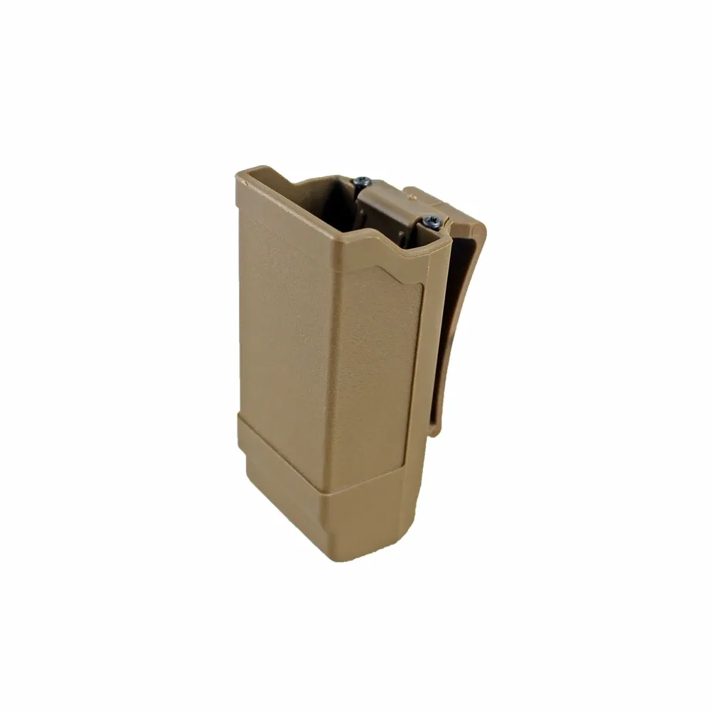 Holsters Hunting Mag Tast Mini Single Magazine Carrier Black Magazine Bouch per calibro da 9 mm a .45 per Glock Beretta M9 P226 HK USP