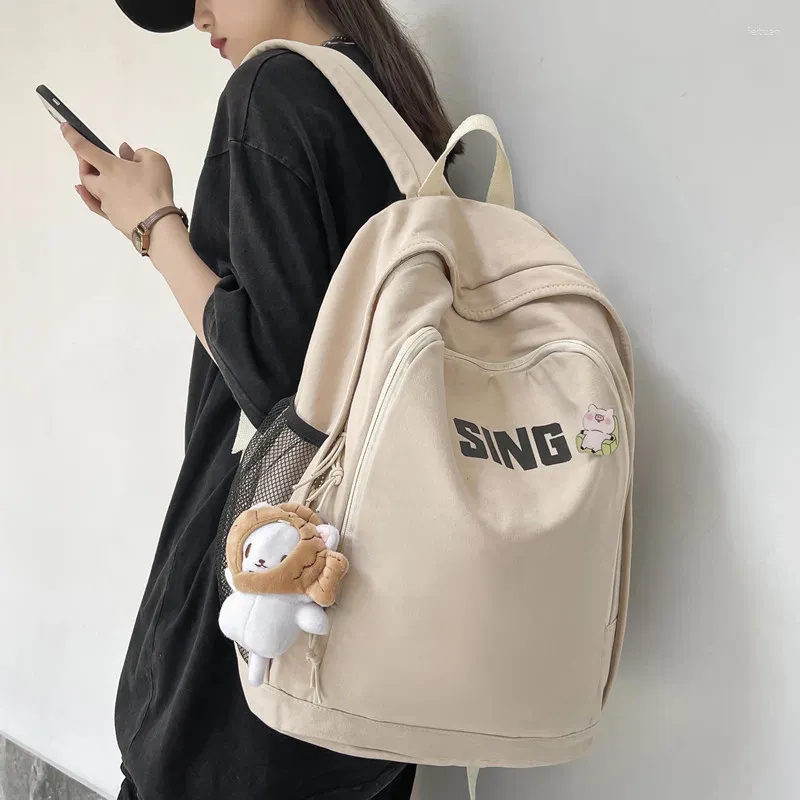 Backpack Originele UOct.all Schoolbag Girl Korean Harajuku Ulzzang High School Studenten Laptop Bag met grote capaciteit