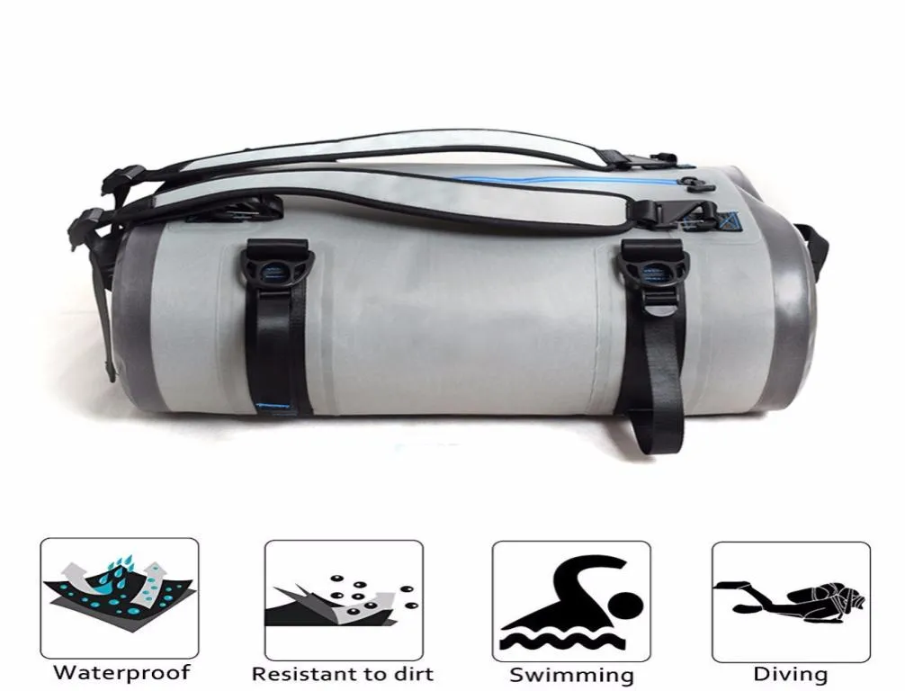 40L 60L 90L Airtange Водонепроницаемые погрузочные погрузочные блюда Duffel Travel Travkpack для плавания каякинга на каякинге пляж1897936