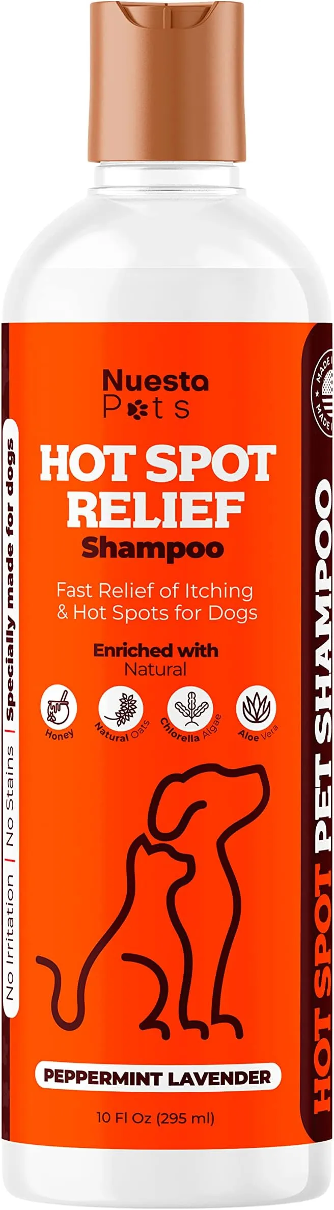 Curated visual reference: Visual Reference: Nuesta Pet Hot Spot Neutrogena Anti Residue Shampoo For Dogs