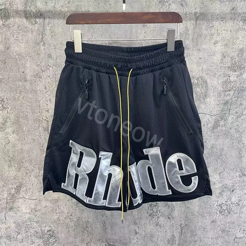 Сетчатые дизайнерские шорты Rhudes Shorts Summer Fashion Bank