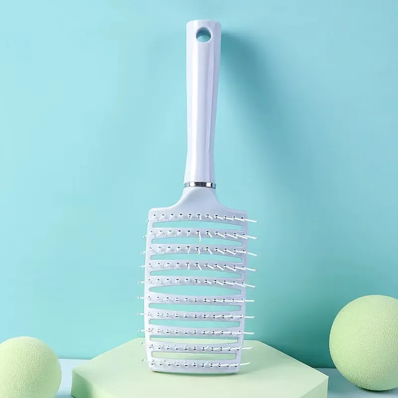 hair brushes curved brush massage comb detangling Portable hairbrush for women straight curly styling brushes