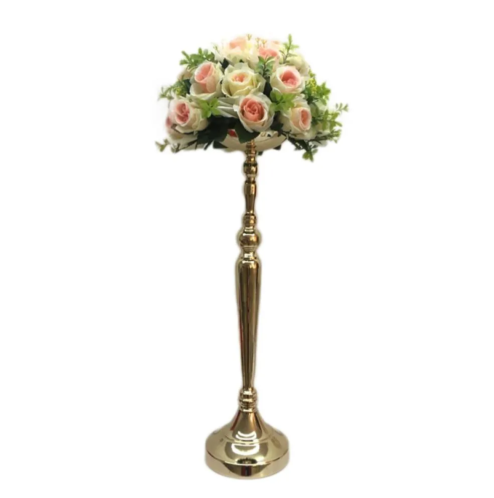 58 cm hohe Kerzenhalter Hochzeitstisch Herzstück Event Road Blei Blumenregal DIY Blumenständer Heimdekoration7561381