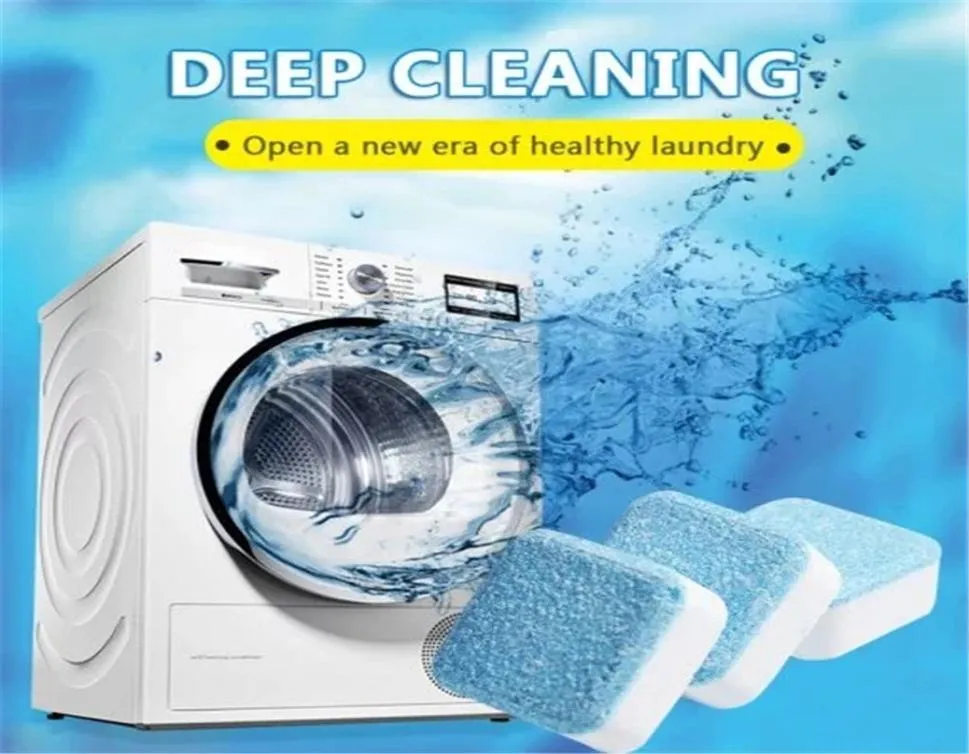 Onegirl New Solid Washing Machine Nettoyage Expert de nettoyage Détoile Décontamination Détergent Effercescent Tablet Washing Machine C8506265