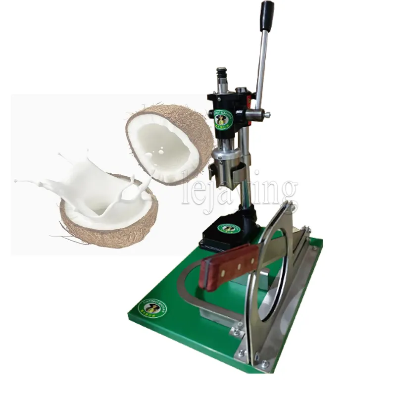 Machine de coupe de noix de coco robuste à ouvrir la machine à noix de coco de sauvegarde de coco couvercle de coiffage de noix de coco machine à forage