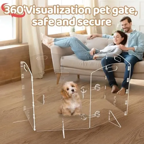 Dog Pen Indoor Iron Pet Fence Home Depot TAVATA Heavy Duty Metal