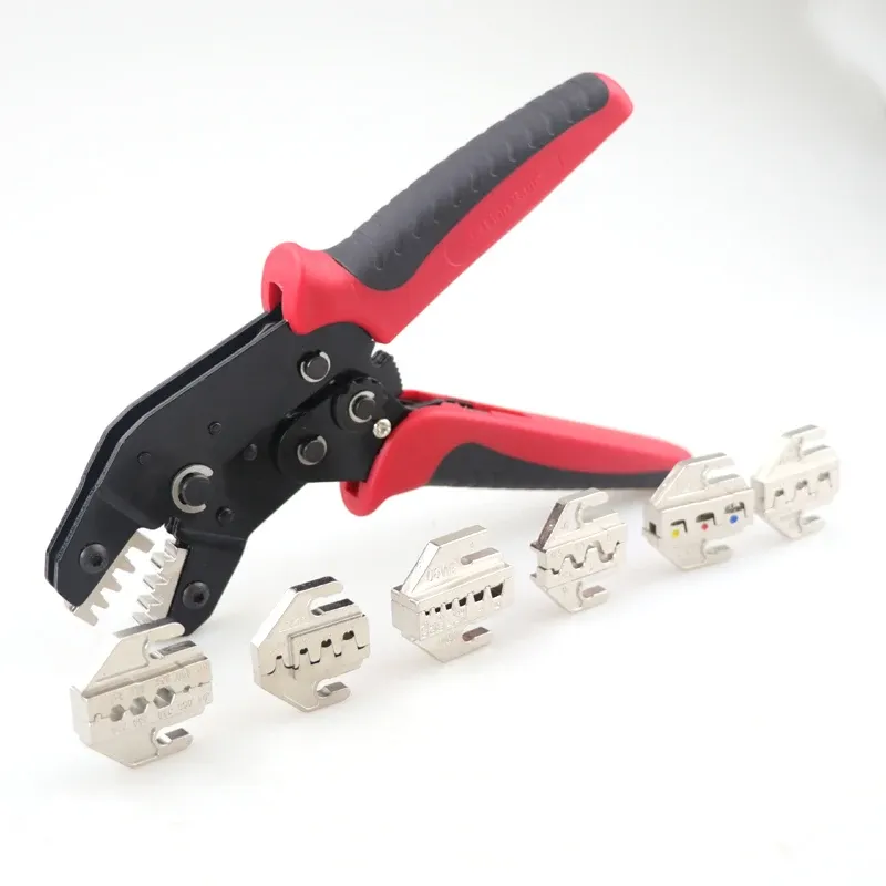 Crimping Tool Set Pressed Pliers Electrician Tools Electrical Terminals Clamp Electronics Pressing Connector Hand Jaws 58b 2546b