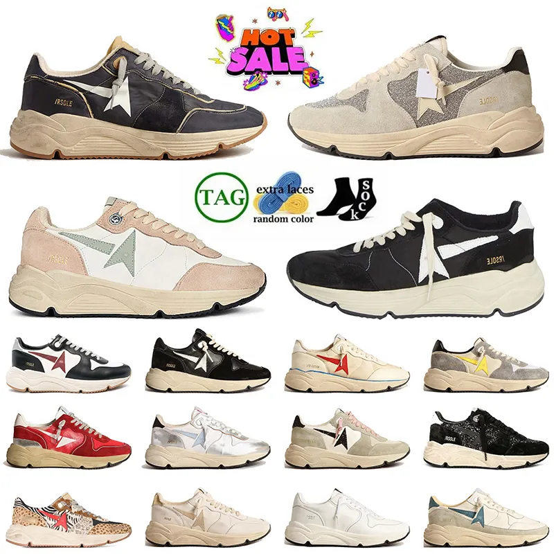 Top Quality OG Original Golden Goode Running Sole Star Designer Casual Shoes Luxury Italy Brand Handmade Superstar Trainers Low Leather Suede Womens Mens Sneakers