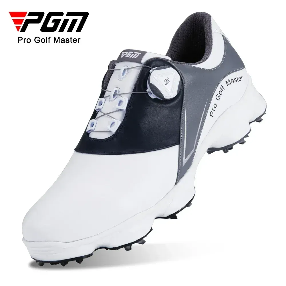 Buty pgm męskie buty golfowe buty buty kolce wodoodporne swobodne noszenie antislip męskie trampki męskie buty sportowe xz194