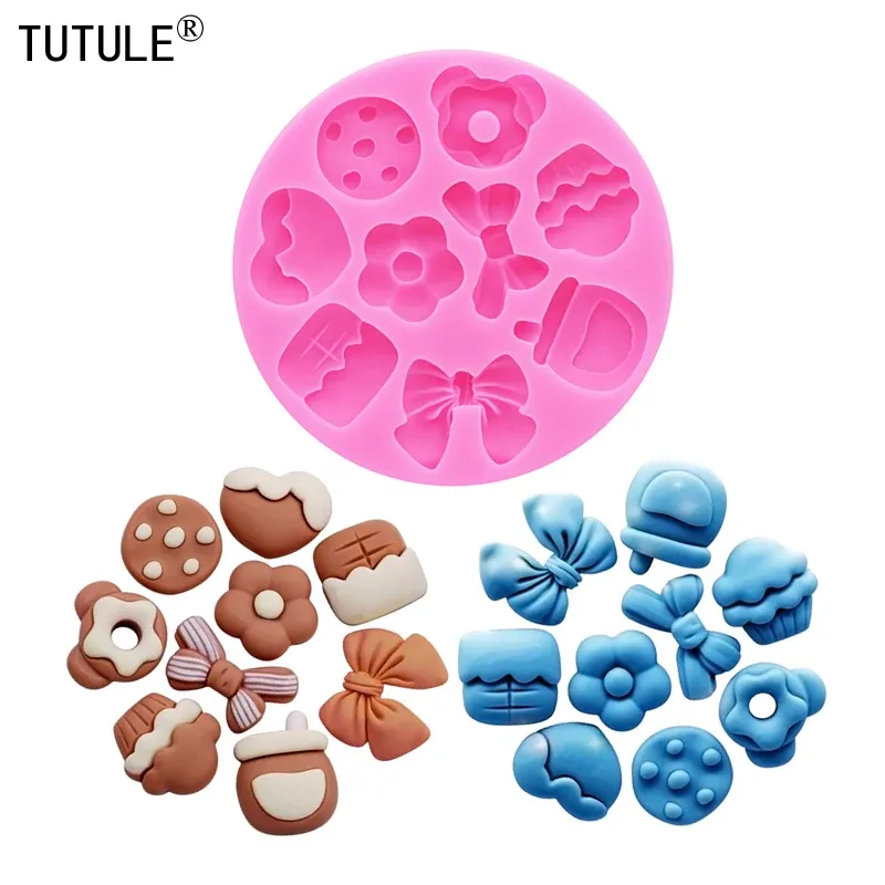 Moulds diy resin jewelry accessories silicone mould Keychain Jewellery Epoxy clay mould Chocolate cake dessert decoration baking mold