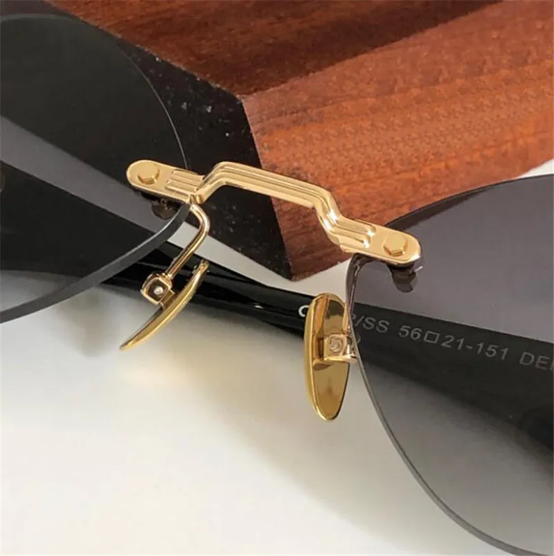 New Fashion Design Retro Sunglasses DEEP III Rhombus Lens  display picture 2
