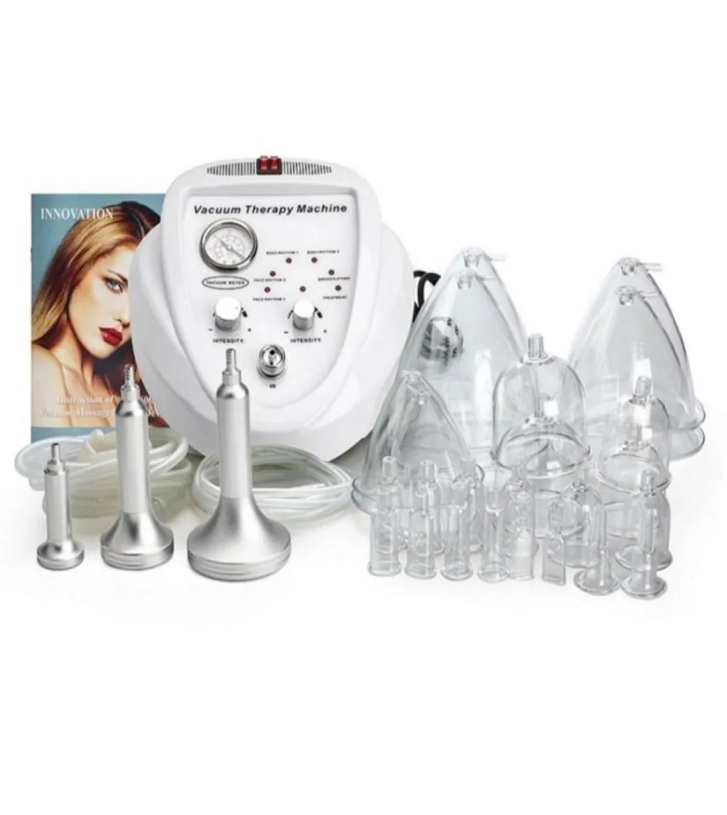Poitrines de pompe de sein Enrassementemen Portable Slim Equipment Face and Body Therapy Massage Vacuum Cupping Machine5541362