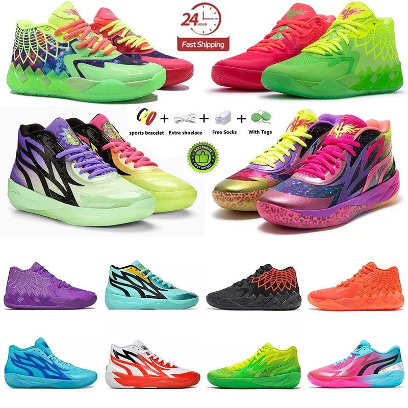 Scarpe da basket Lamelo Ball MB1 in vendita 2024 Galassia viola Galaxy Mens istruttori Beige Black Green Red Grey Sport Sneaker