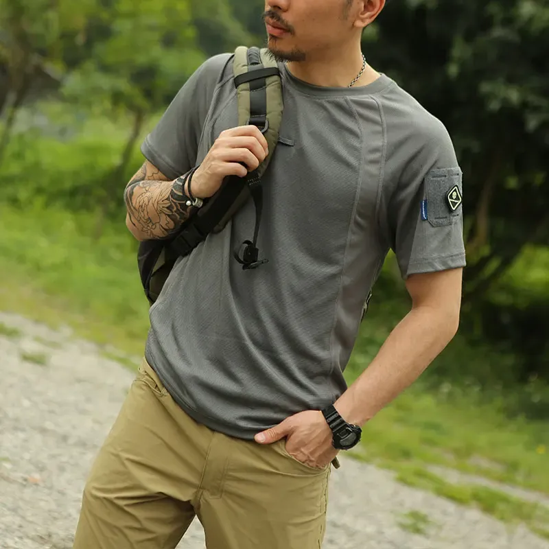 Couches Emersongar Blue Label Tactical UMP Lézard Horned Lizard SingleDirector Tshirt Tshirt Combat Shirts Outdoor Sports Trekking Emb9564