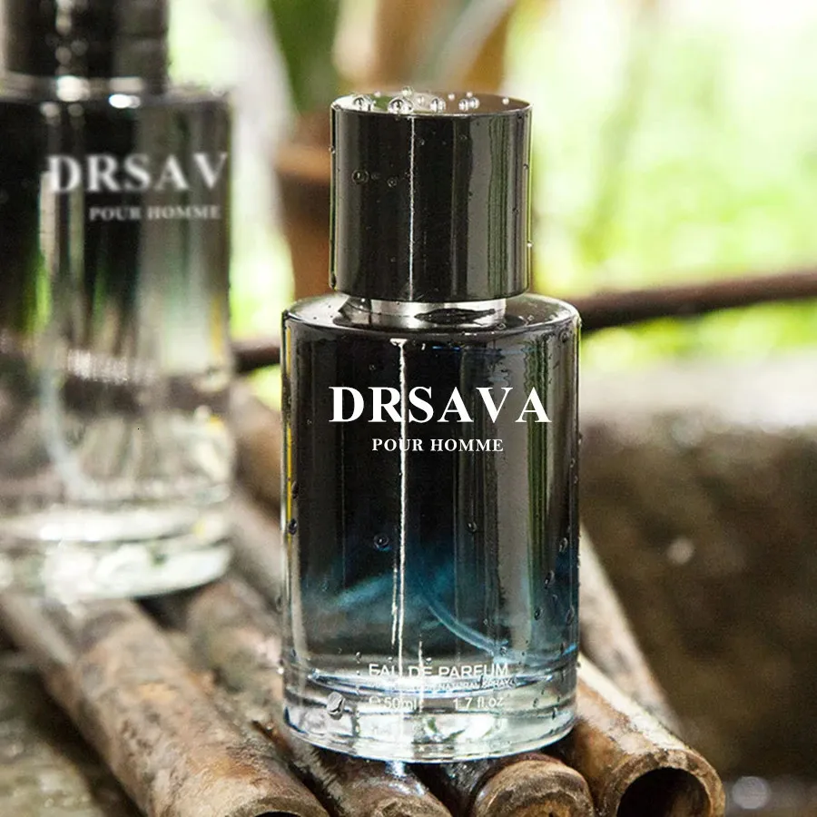 DRSAVA 50ml 1.7 Fl Oz Mens Perfume Lavender Cedar Scent, Durable