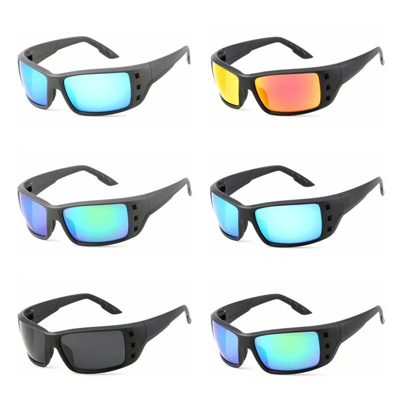Merkontwerp sport zonnebril voor mannen klassieke vierkante zonnebril vrouwen rijden gepolariseerde zonnebril UV400 tinten bril