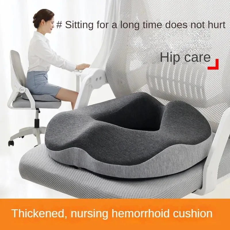 Poduszka z wygodnym pianką z pamięcią bólu pleców ulga ergonomiczna klin bez poślizgu
