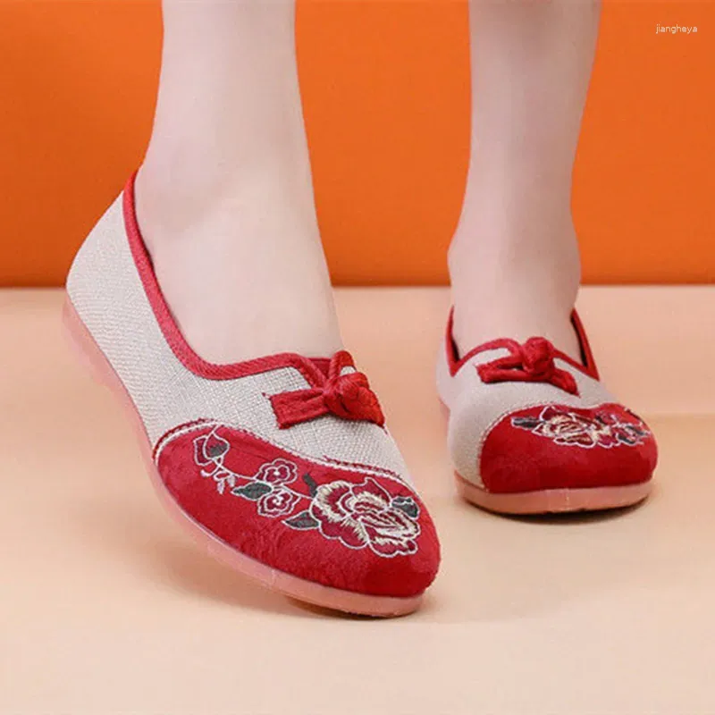 Casual Shoes Women Cute Sweet Red Round Toe High Quality Spring Slip On Flat Loafers Lady Cool Grey Bow Tie Sapatos Femininas E497