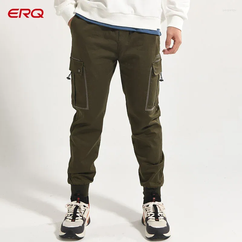 Pantaloni casual jeans maschili dritte cargo militare verde haren maschio versione coreana vintage primavera di tendenza boy regalo ragazzo