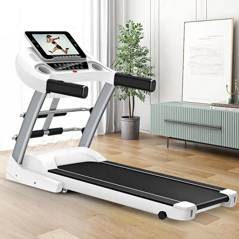Treadmill indoor hydraulic folding mobile home commercial luxury fitness treadmill silent fitness sports equipment manufacturers direct sales