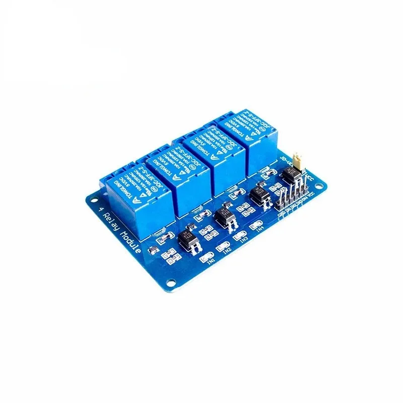 5v 12V 24V Módulo de relé com saída de relé optocoupler 1 2 4 6 8 Vias Módulo de relé para Arduino