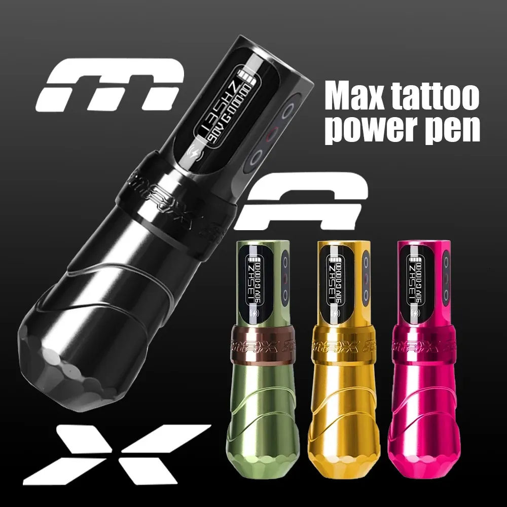 Ambition Soldier Wireless Tattoo Machine Pen Kit Coreless Motor With 2400mAh Battery 80pcs Mixed Cartridge For Tattoo Artist - 66 - View #11