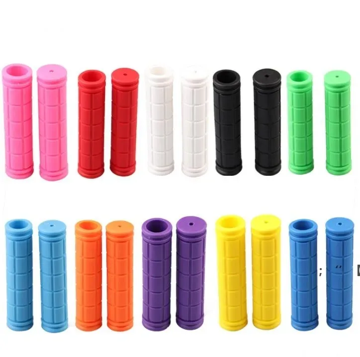 Party Favor Rubber Bike Handlebar Grips Cover BMX MTB Mountain Bicycle Handles Anti-skid Bicycles Bar Grip Fixed Gear Parts